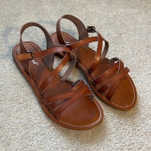 X appeal strapped sandals